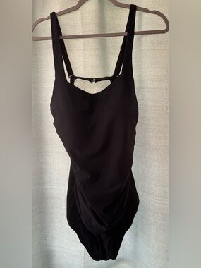 Athleta Black One-Piece Swimsuit
